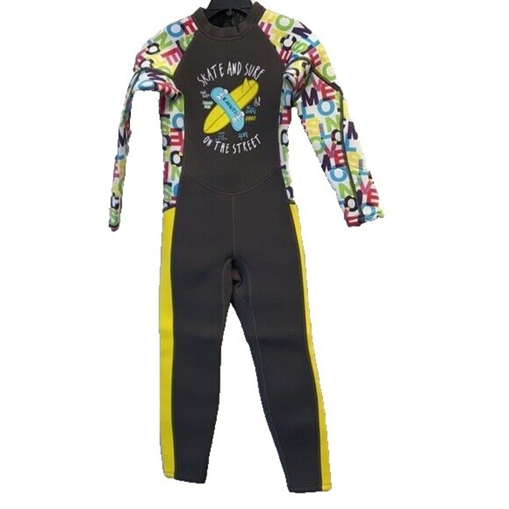 Dive & Sail Full Wetsuit youth large new skate and surf on the street x-manta